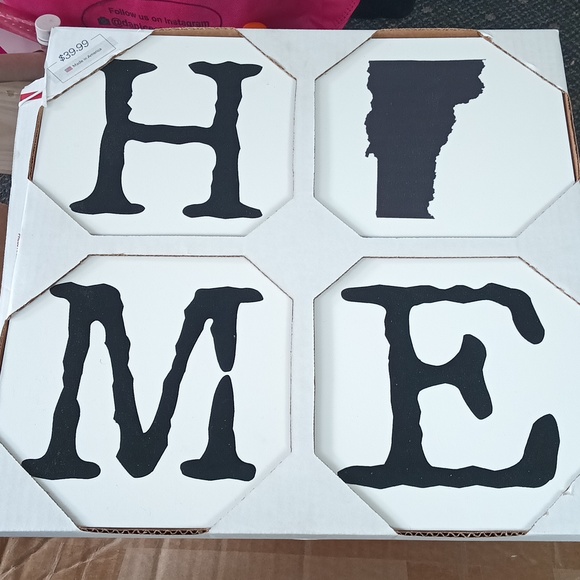 Vermont 4-pack Home Decor - Picture 1 of 4